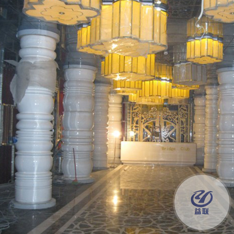 玻璃钢工程装饰大雕塑景观沙盘展示台吧台桌子异形墙体外壳包柱子